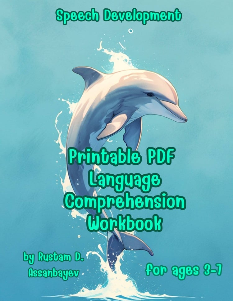 Language Comprehension Models Printable PDF Language Comprehension Workbook for Speech Development Part 2