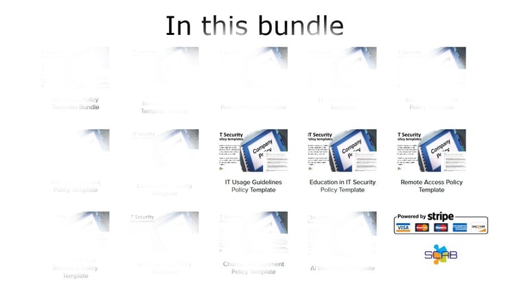 Policies in the IT Usage Guidelines Policies Template Bundle
