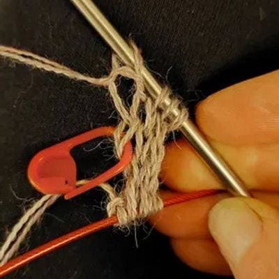 dahlia tutorial for cast on part 2