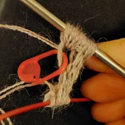 dahlia tutorial for cast on part 3