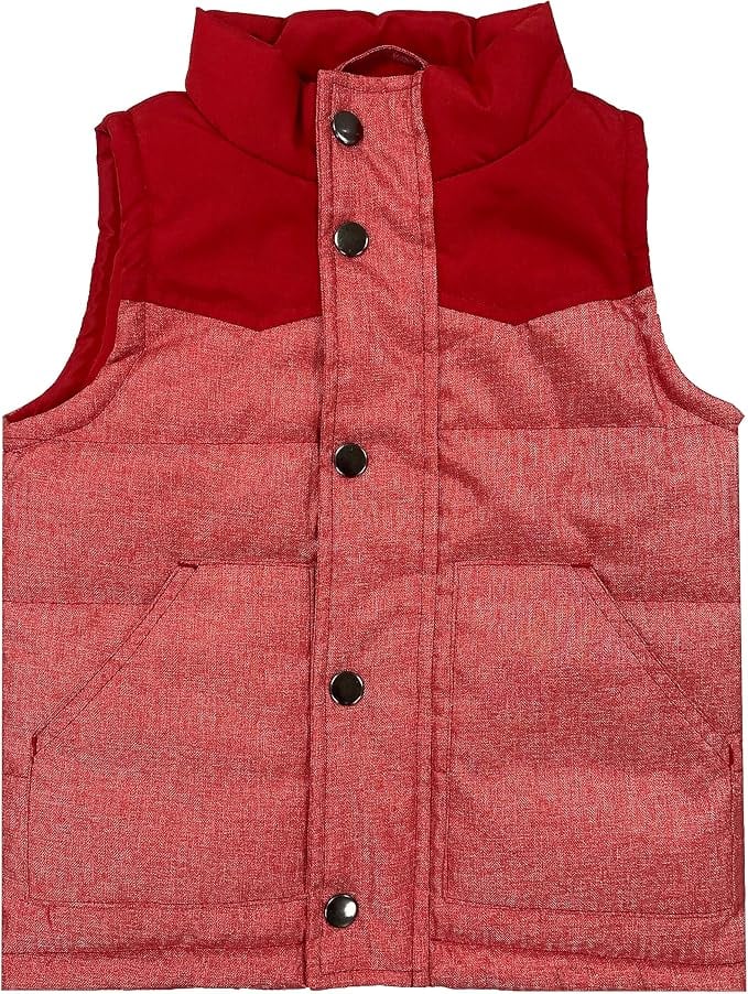 Bienzoe Boys Puffer Vest for Outdoor: Kids Toddler Sleeveless Lightweight Coat