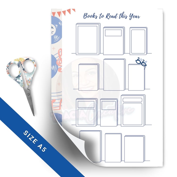 2025 Books to Read – Printable Digital Download