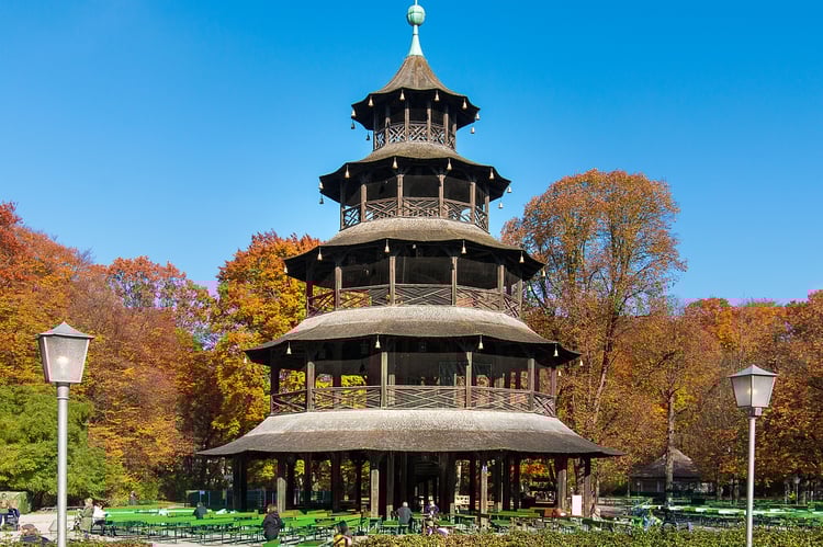 Munich Chinesischer Turm Audio Guide - Germany