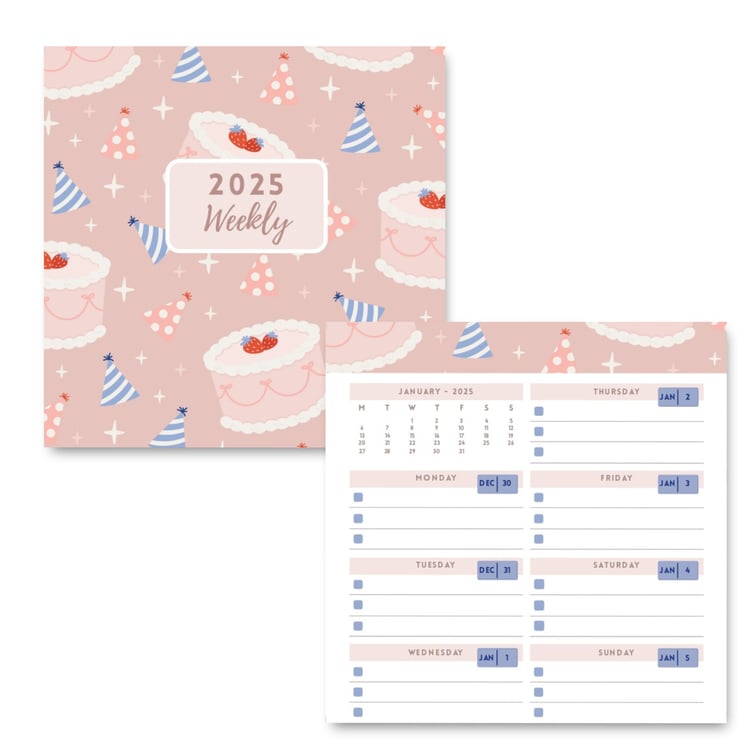 Printable 2025 Weeklies Desk Planner – Stay Organized!