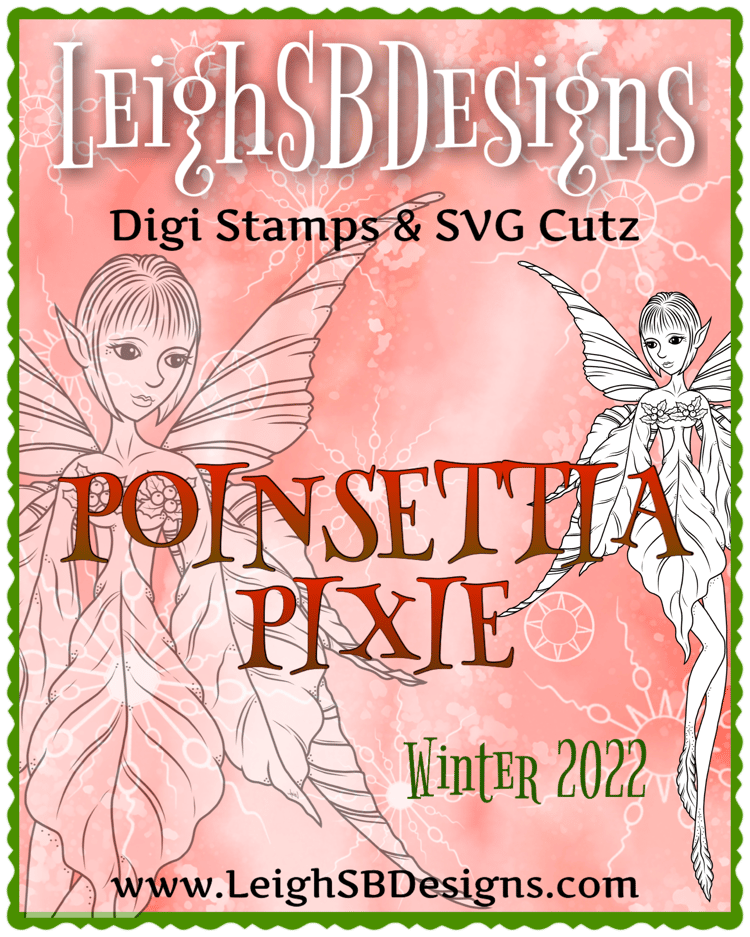 LeighSBDesigns Poinsettia Pixie