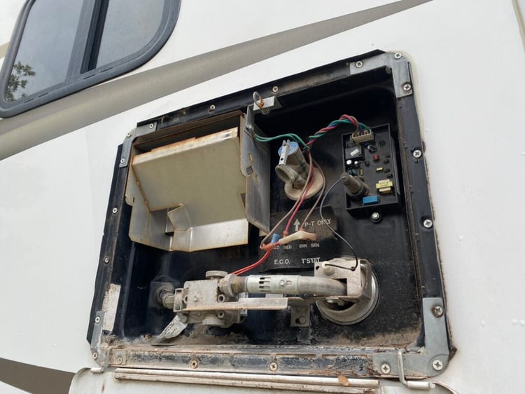 rv hot water tank