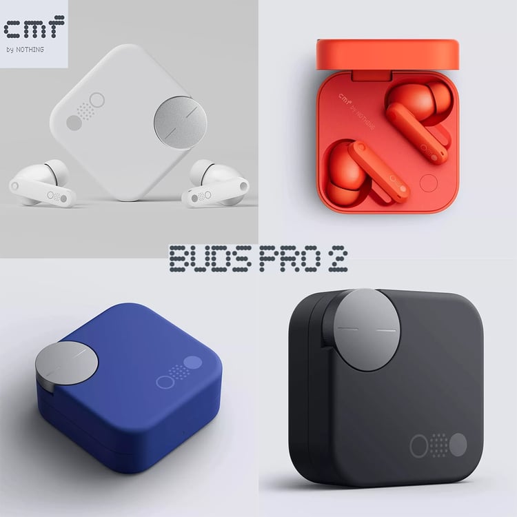 CMF by Nothing Buds Pro 2 Wireless Bluetooth Earbuds HiFi Sound Headphones