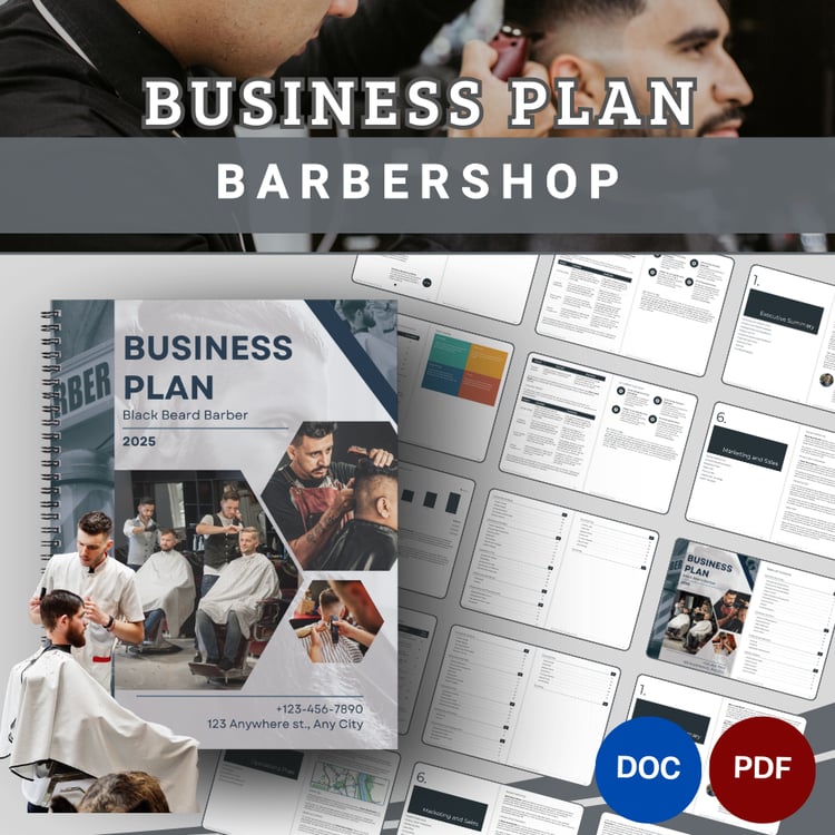 BUSINESS PLAN TEMPLATE - Barbershop