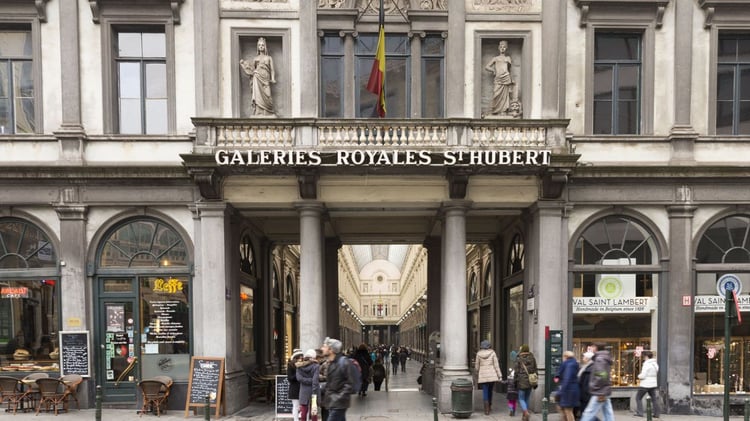 Brussels Royal Gallery of Saint Hubert Audio Guide - Belgium 1