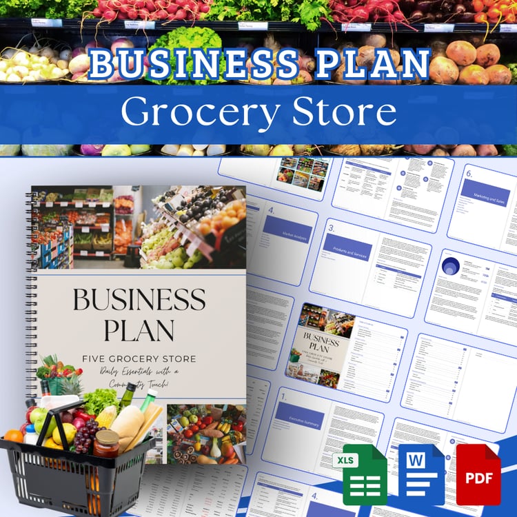 BUSINESS PLAN TEMPLATE - Grocery Store