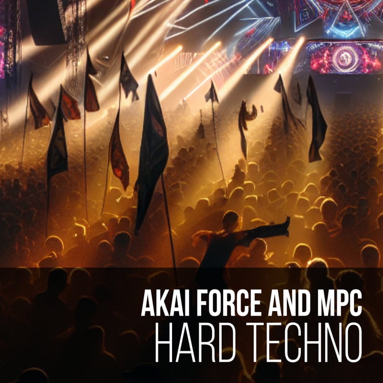 Akai Force and MPC 3 // Blast // 64 Pad Hard Techno Drum Track Program