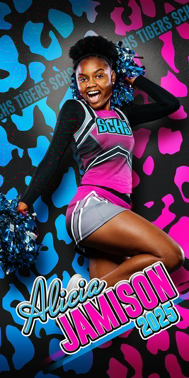 Animal Print, Stripes, Spots, Photoshop Template, Digital Background, Layered, Sports, Teams, Schools, Seniors, Photography, Pics, Photo Day, Media Day, Mascot