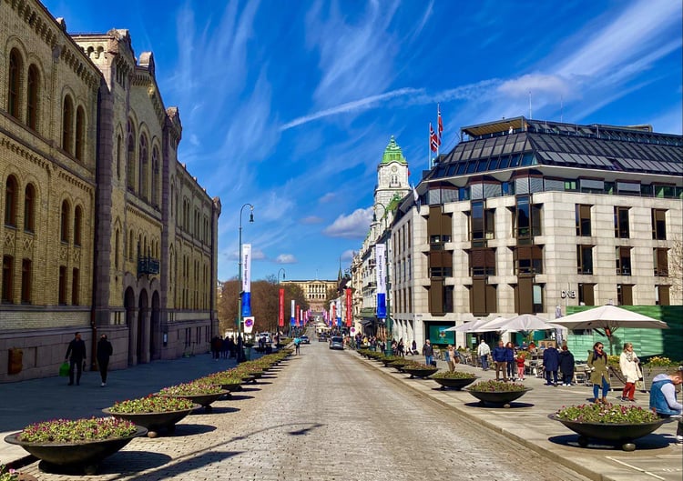 Oslo Karl Johans Gate Audio Guide - Norway 1