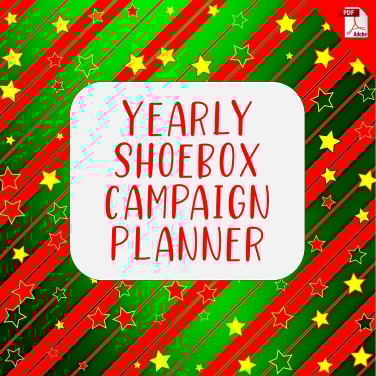 Yearly Shoebox Campaign Planner (PDF Bundle)