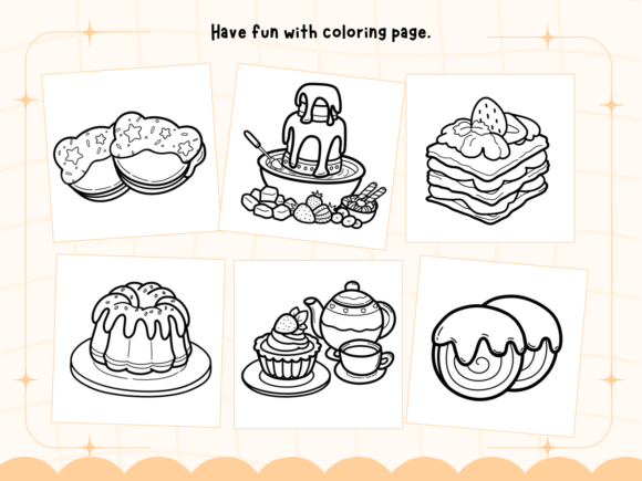 Sweet donut with icing and sprinkles coloring page Ice cream cones with vibrant colors coloring page