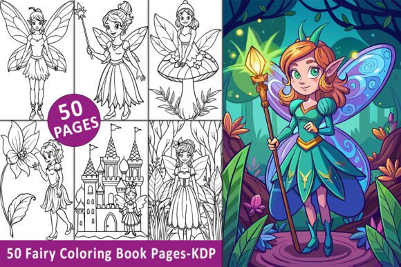 A fairy sitting on a mushroom surrounded by butterflies and magical flowers Close-up of colorful butterflies hovering around a mushroom fairy home Whimsical forest scene with fairies and mushrooms, butterflies flying above