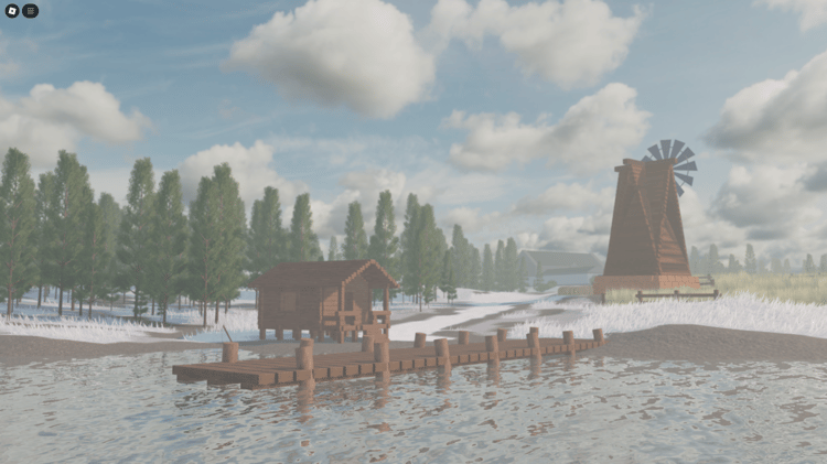 Roblox Napoleonic Fort Map with Winter Terrain