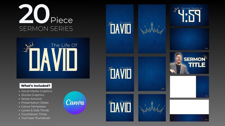 Life of David Sermon Series Package Preview