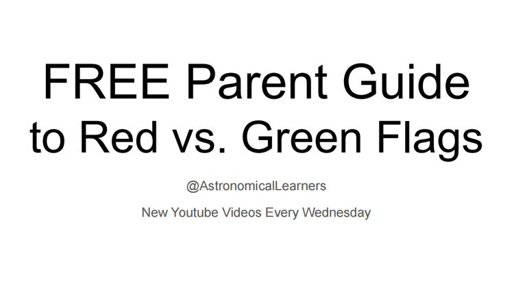 Free Parent Guide to Green and Red Flags in education