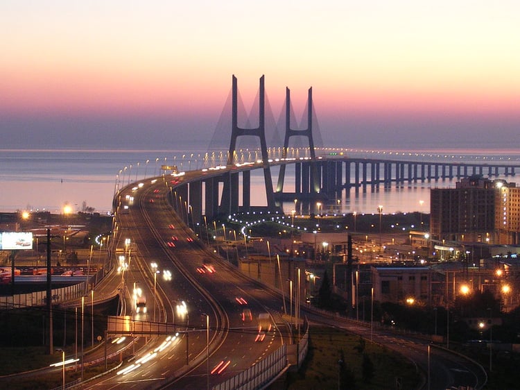 Lisbon Vasco da Gama Bridge Audio Guide - Portugal 1