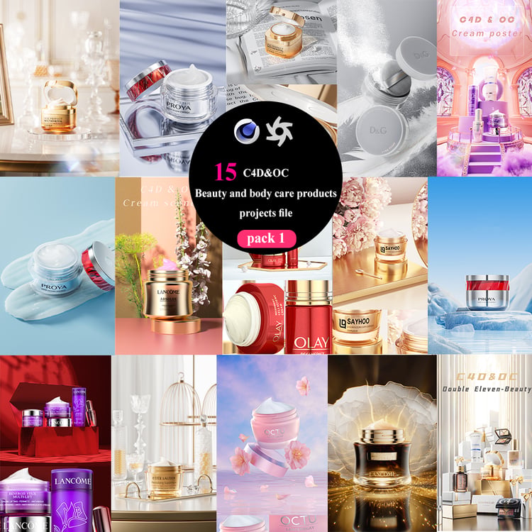 c4d and octane project file download