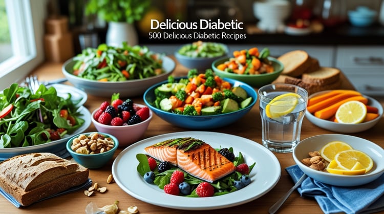 Delicious Diabetic 500 Delicious Diabetic Recipes PLR - Master Resell Right Ebook