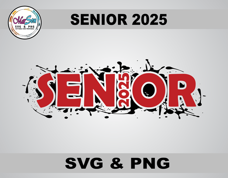 Class of 2025 SVG and PNG digital design, perfect for Cricut and Silhouette cutting machines, sublimation, and DIY graduation projects like custom t-shirts, mugs, and keepsakes