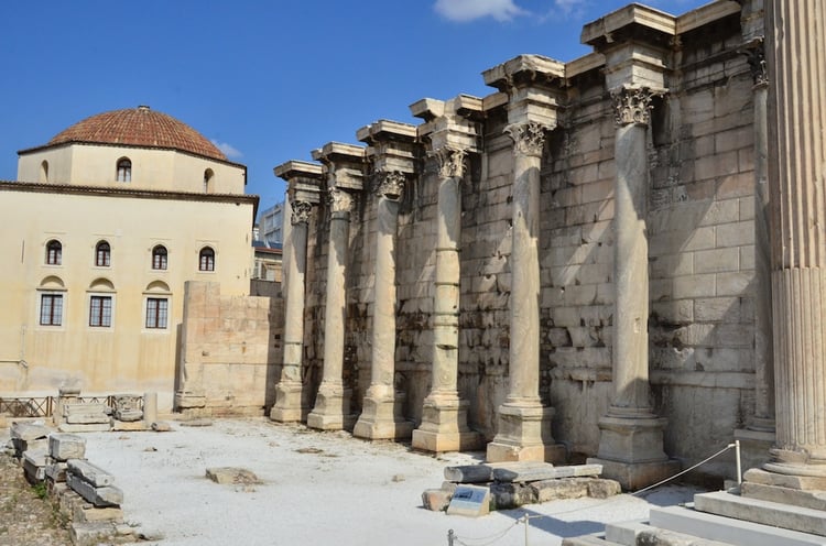 Athens Hadrian's Library Audio Guide - Greece 2