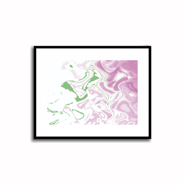 Dark Lilac Modern Art 9 (9)    Brighten your space with this vibrant abstract color palette print in dark lilac and frog green. Perfect for walls, desks, or shelves—download instantly and transform your decor!
