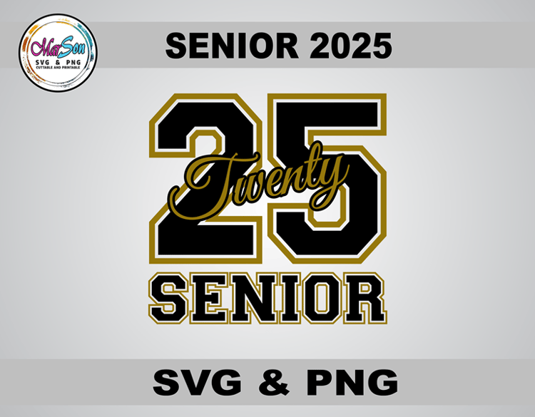 Class of 2025 SVG and PNG digital design, perfect for Cricut and Silhouette cutting machines, sublimation, and DIY graduation projects like custom t-shirts, mugs, and keepsakes