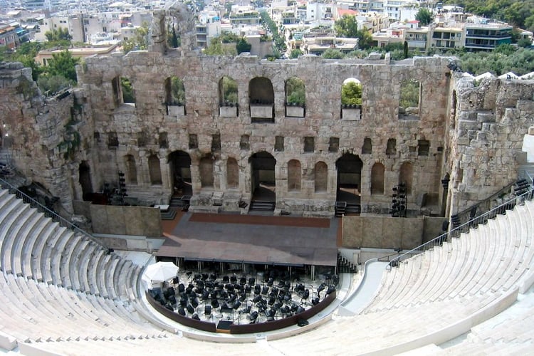 Athens Odeon of Herodes Atticus Audio Guide - Greece 2