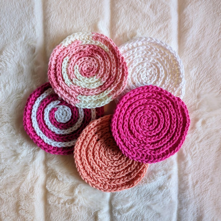 Swirl Coaster Crochet Pattern