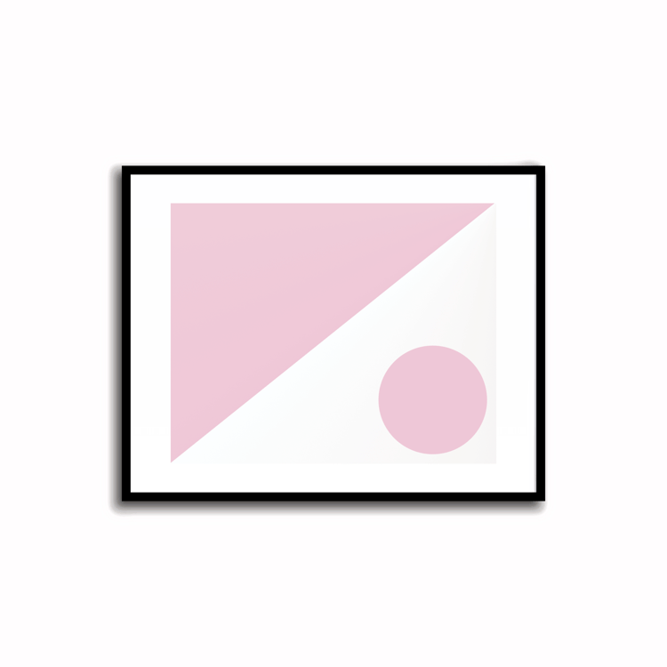 Oyster Pink Pop of Color Art 3 (4-2)    Brighten your space with this lovely pop of color print in Oyster Pink (light pink / pale pink color). Perfect for walls, desks, or shelves—download instantly and transform your decor!