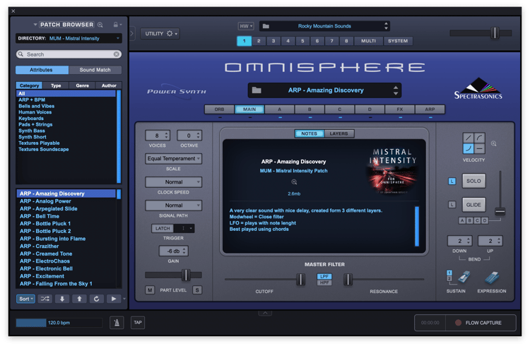 Rocky Mountain Sounds - Omnisphere 2