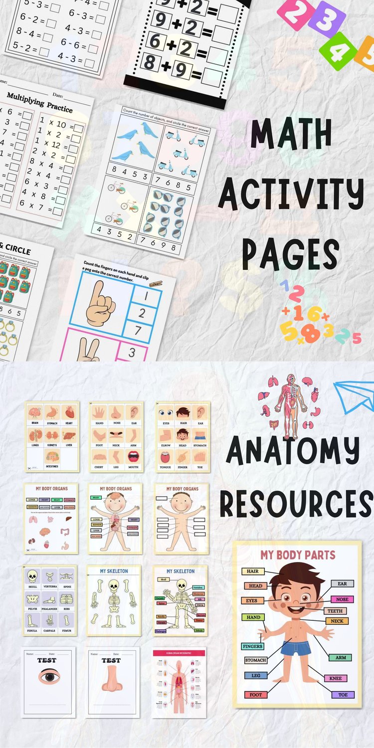 Ultimate Kids Learning Bundle for Teachers & Parents: DFY Worksheets, Lesson Plans & Classroom Activities (PLR & MRR Included!)