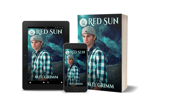 young man on book cover with cat