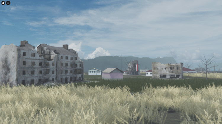 WW2 Belarus Map featuring Molodechno town with detailed buildings