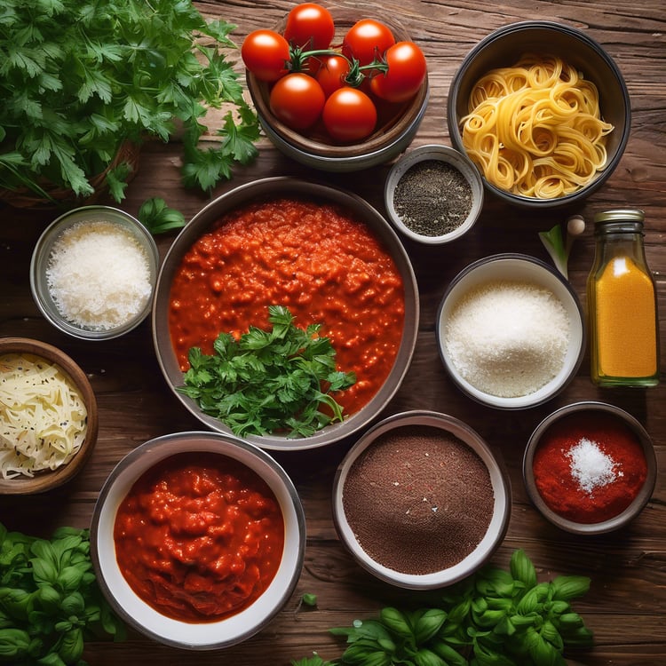 Spaghetti Sauce Ingredients