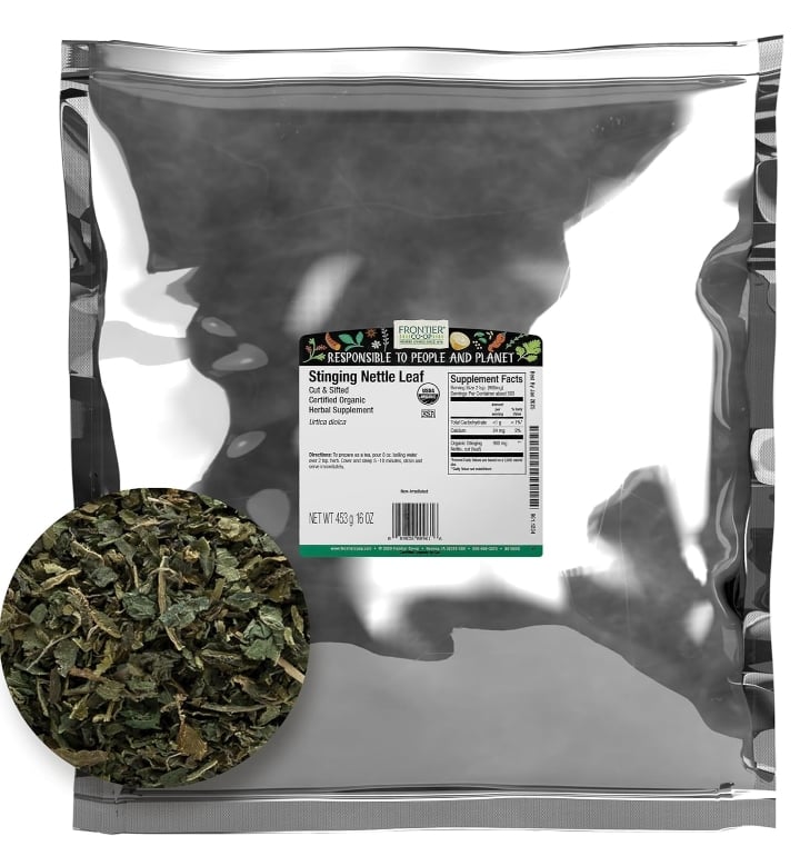 Organic bulk herb stinging nettle