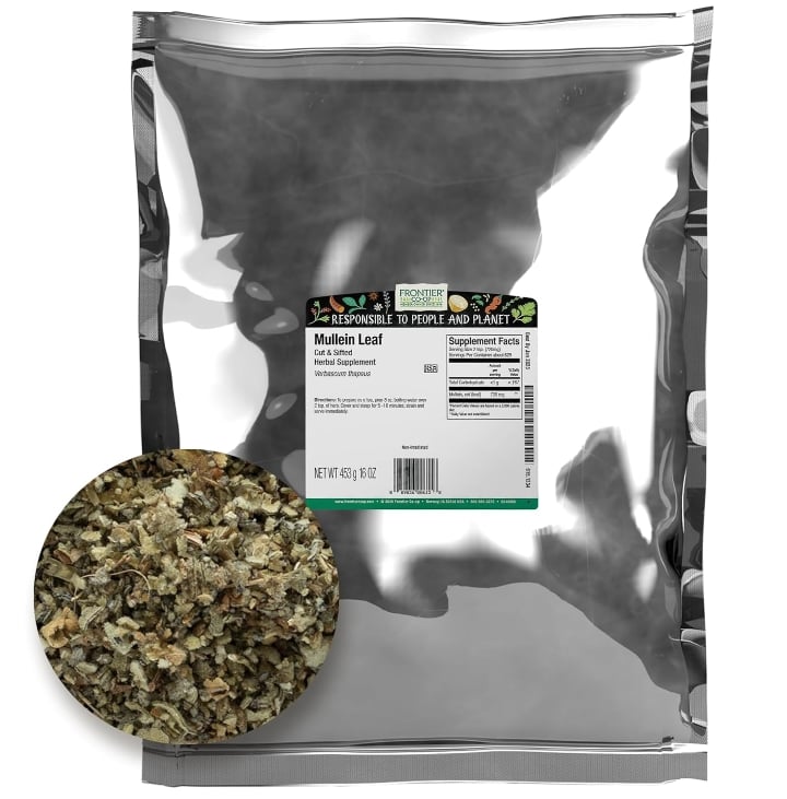 Mullein bulk organic herb lung health