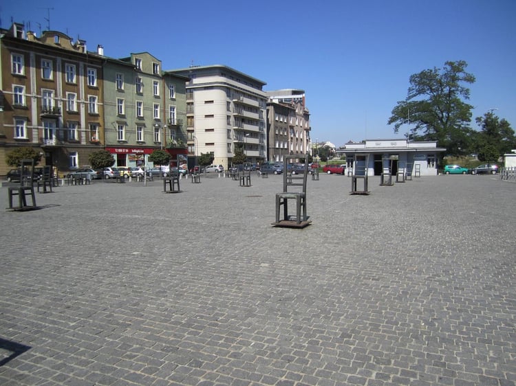 Kraków Plac Bohaterów Getta Audio Guide - Poland 1