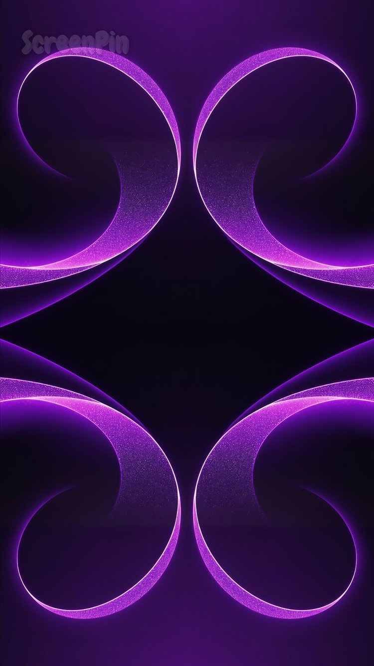 A smooth purple gradient fading into a black background, creating a modern and elegant abstract effect.