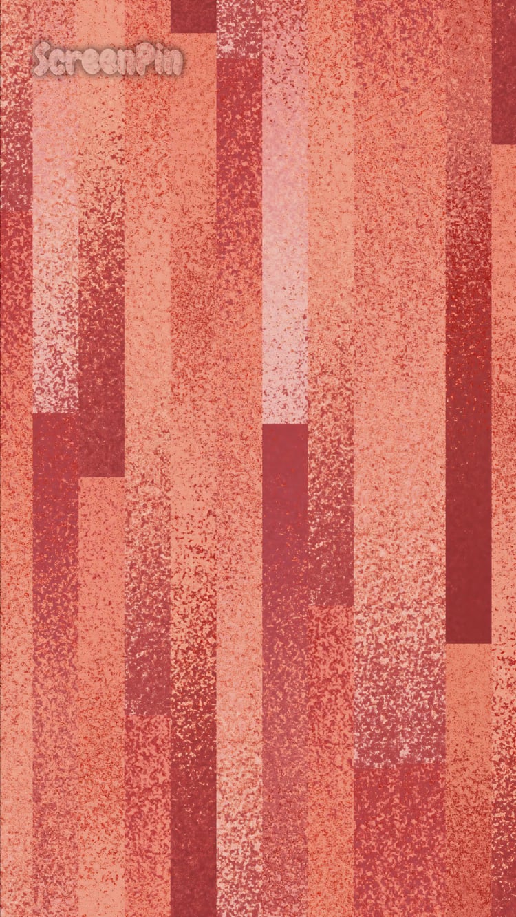Gradient Coral Lines - Abstract Backdrop
