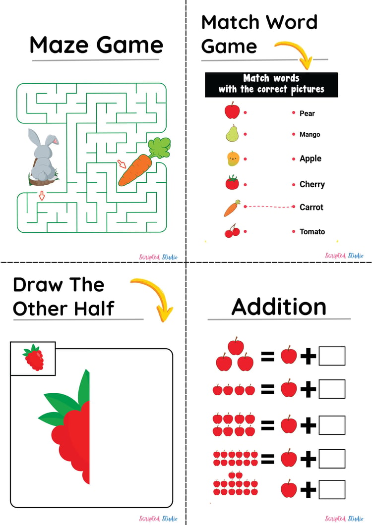 kids-maze-matching-drawing-counting-worksheet.jpg