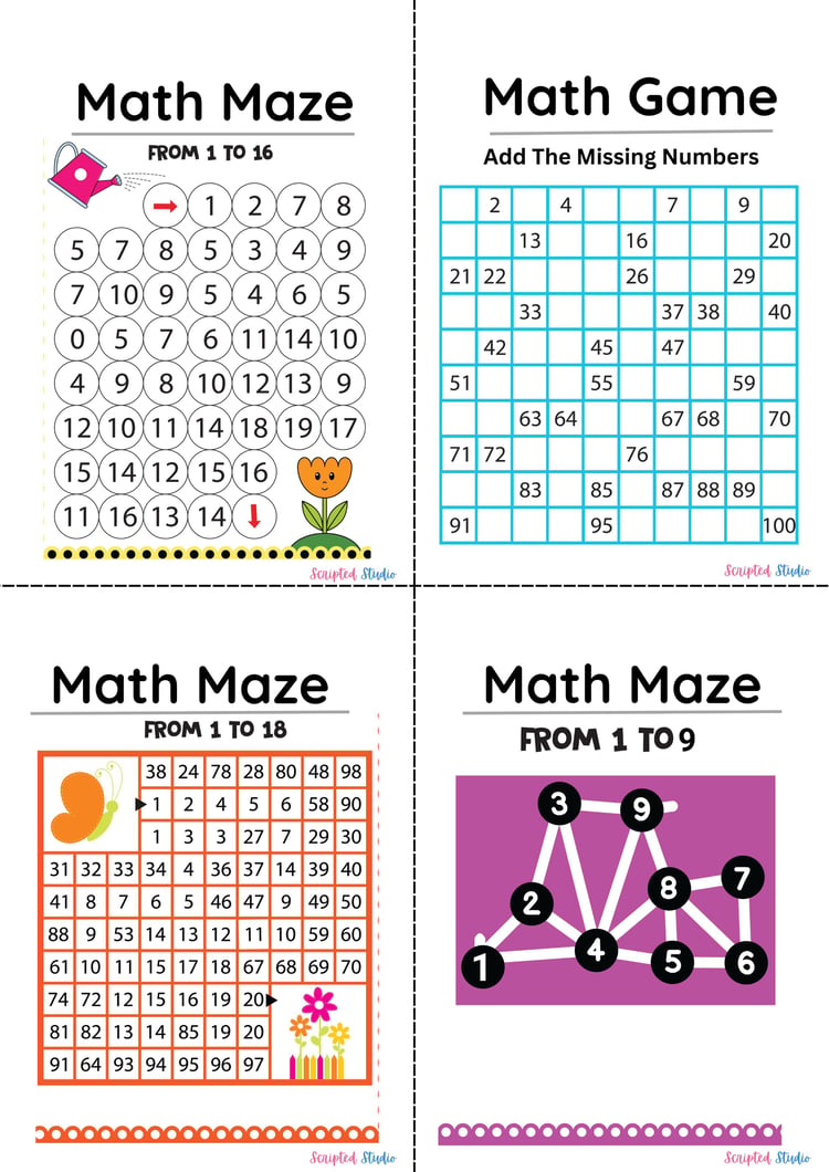 kids-math-maze-numbers-addition-work sheets.jpg