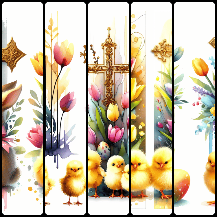 This Easter-themed PNG bundle features 185 high-resolution (4096x4096 px, 300 DPI) designs, including cute lambs, festive eggs, religious Passover elements, and humorous pop-culture Easter illustrations. Perfect for crafting, apparel, and seasonal decor!