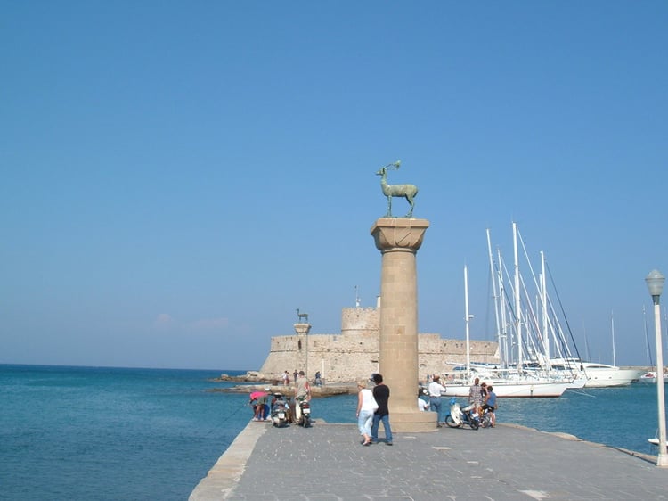 Rhodes Colossus Audio Guide - Greece 2