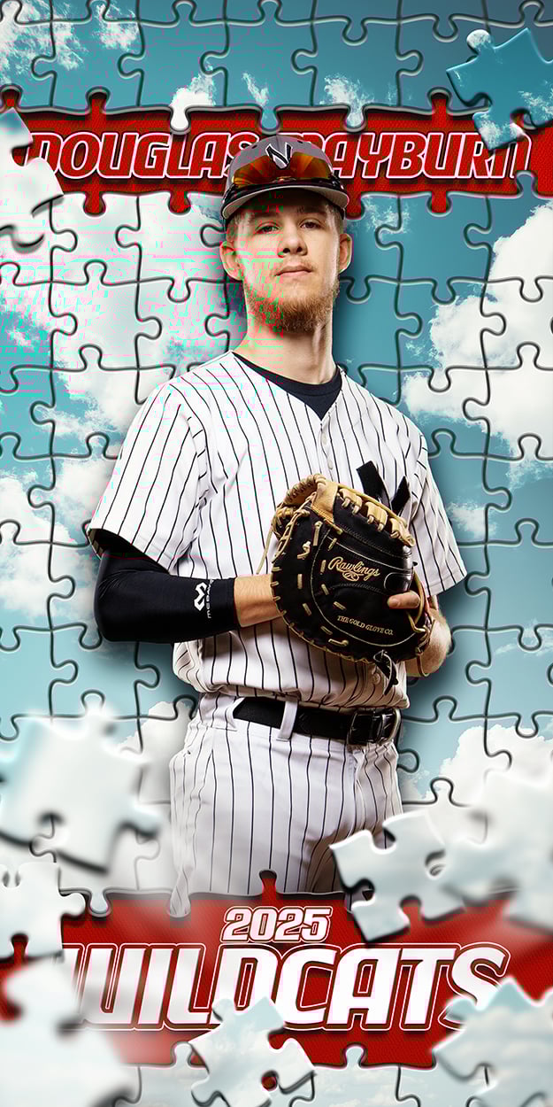 Photoshop Template, Digital Background, Sports Teams, Schools Photos, T&I, Any Sport, Epic, Dramatic, Creative, Easy to Use, Jigsaw, Puzzle, Pieces, Layered File