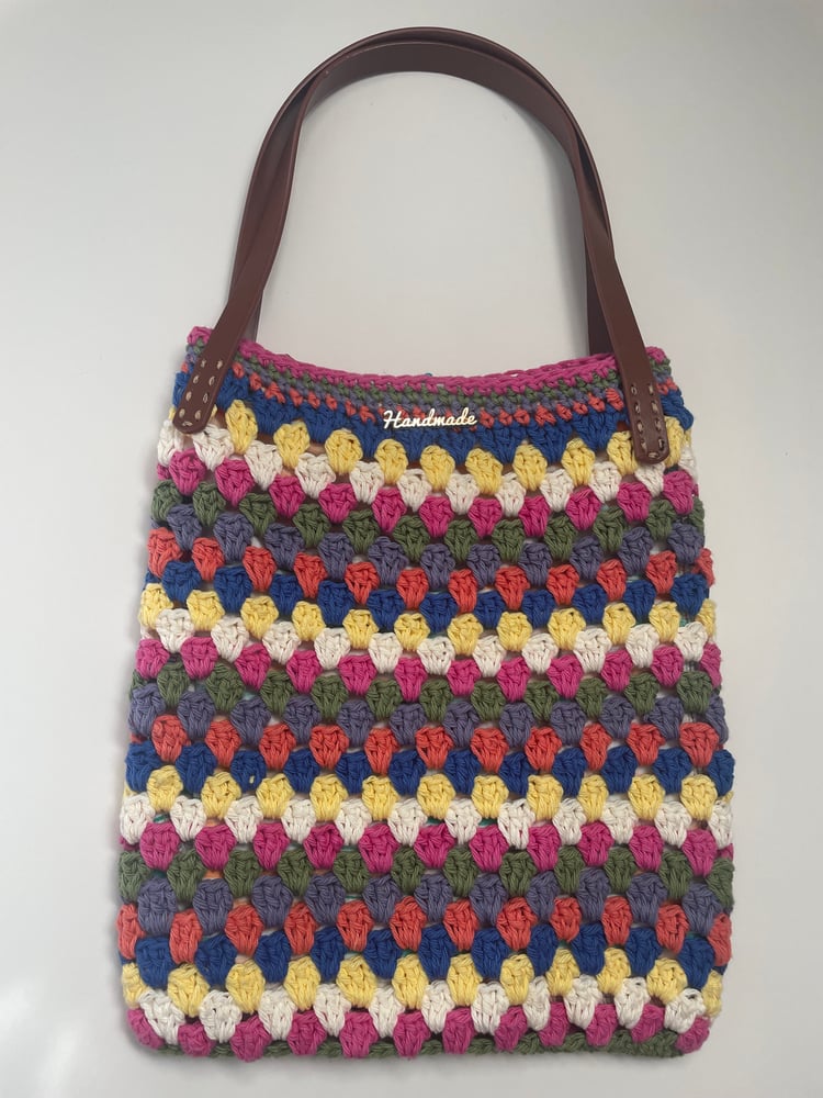 Handmade Granny Stripes Purse