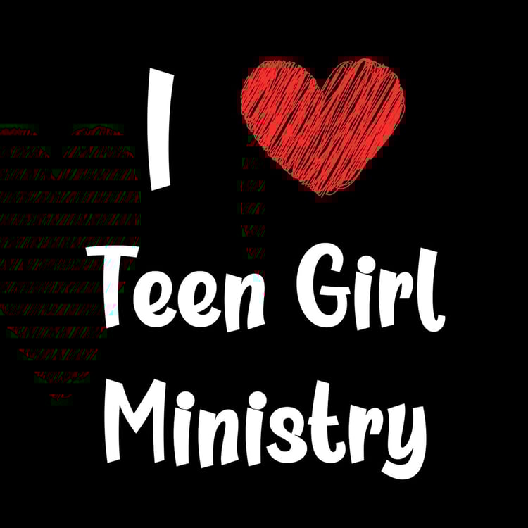 I Heart Teen Girl Ministry Logo (PNG License)